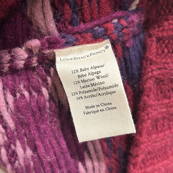 LoveShackFancy sweater
look at all pictures, especially the shoulders - Picture 8 of 8